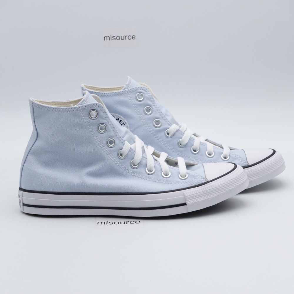 NEW Size 9 Women's Converse Chuck Taylor All Star Hi Sneakers A10535F Blue - Picture 3 of 11